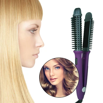 

Professional Hair Straightener Curler Flat Iron Negative Ion wand ionic Curling Iron Temperature Control Digital Display LED