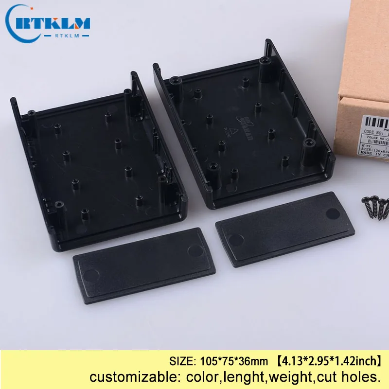 Custom enclosure abs plastic enclosure diy box desktop plastic enclosure for electronics distribution junction box 105*75*36mm