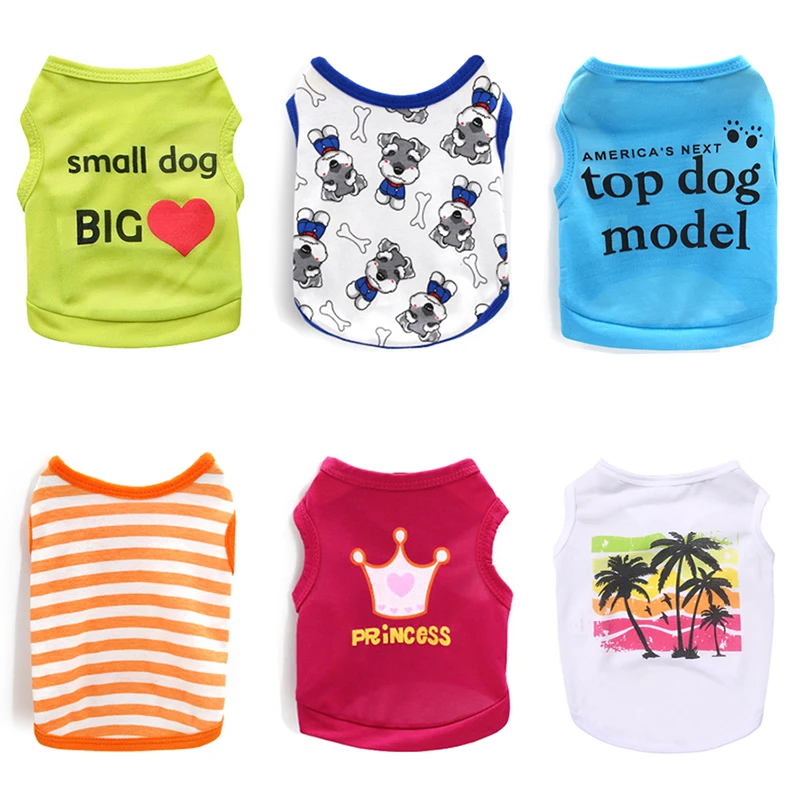 

Cheap Pet Dog Clothes Summer Dog Vest Pet Clothing For Dogs Shirts Costume Puppy Cat Clothes For Dogs Pets Clothing Chihuahua