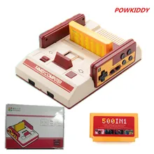 Powkiddy D19/D99 игровая консоль Детская Классическая игровая консоль выберите 400 в 1 или 500 в 1 карты, чтобы купить для детей Подарки