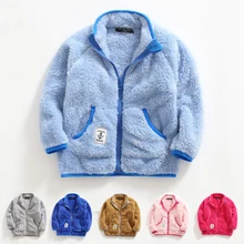 little boys girls fleece soft coat 2017 spring autumn winter children fashion jackets clothing for 2 3 4 5 6 7 8 years okd kids winter gold jacket for girls 3 4 5 6 7 8 years fashion camouflage coat boys casual kids outerwear cool autumn red parka children