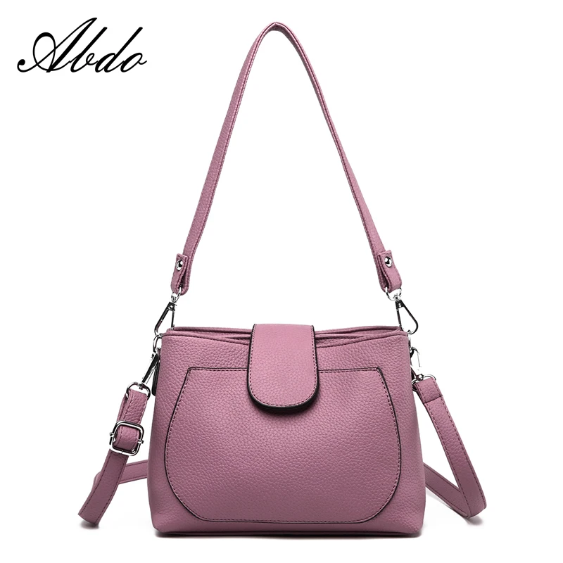 

Saiten Fashion Leather Women Handbag Casual Mini Women Messenger Bags luxurious PU Female Shoulder Bag Fresh Lady Style Bag
