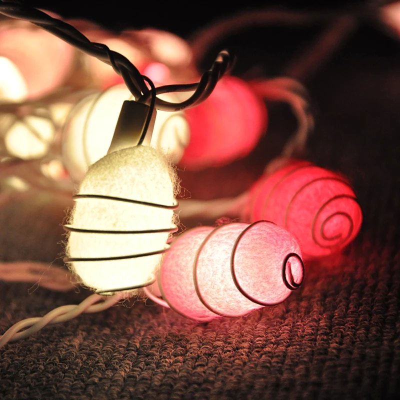 

250cm 20 LED String Light Oval Bulbs Warm White Light Strip New Years Xmas Christmas Holiday Lighting Wedding Party Decoration