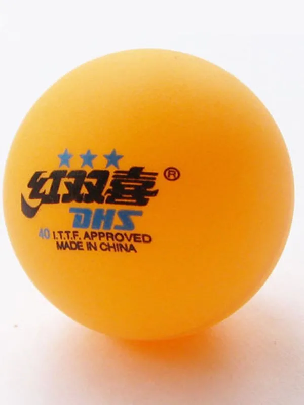DHS(Double Happiness) Table Tennis Ball for Competition or Training,3