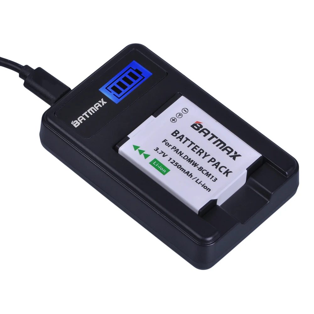 Kaufen 2 Stück DMW BCM13E DMW BCM13 BCM13 Batterie + LCD Ladegerät für Panasonic Lumix ZS40 TZ60, ZS45 TZ57, ZS50 TZ70, ZS27 TZ37, TZ41