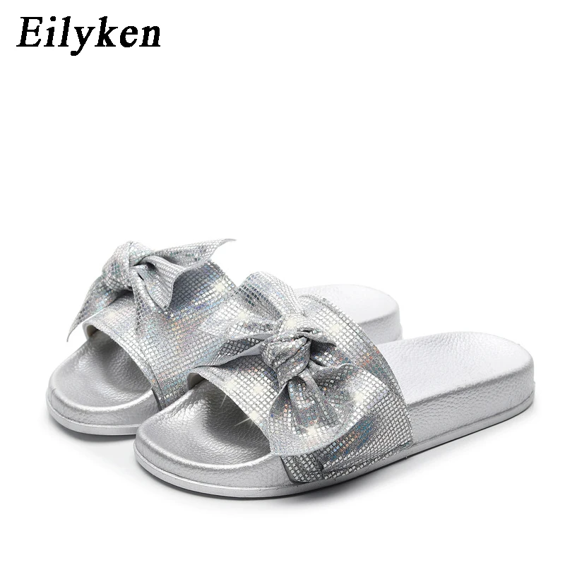 

Eilyken 2019 New Women Butterfly-kont Slippers Summer Home Beach Slippers Home Flip Flops Comfortable Flat Shoes