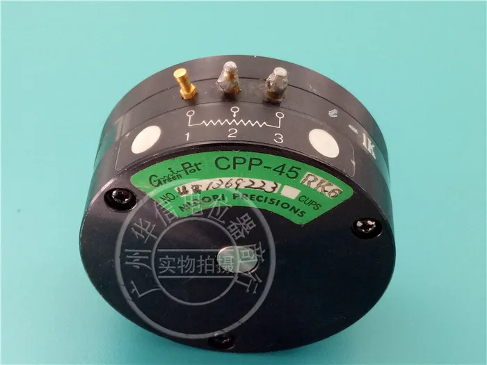 

[VK] Used MIDORI Japan conductive plastic potentiometer CPP-45 RK-6 1K switch