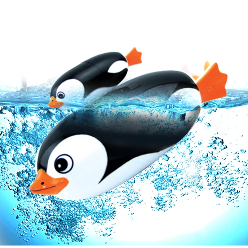 penguin bath toy