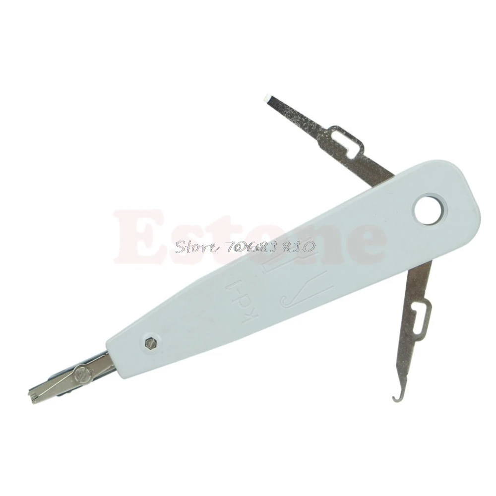 Hot RJ11 RJ45 Cat5 Network Punch Down PunchDown Impact Tool Drop Shipping