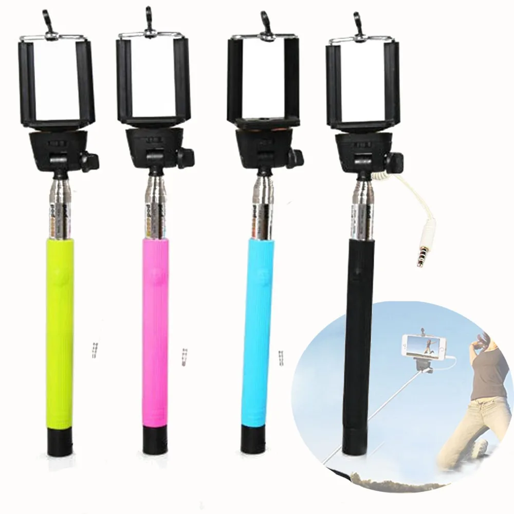 

Gosear Wired Camera Palo Selfie Stick Pole Handheld Monopod for iPhone 7 6 6S Plus Samsung Galaxy S8 S7 S6 Xiaomi Mi 5 Huawei