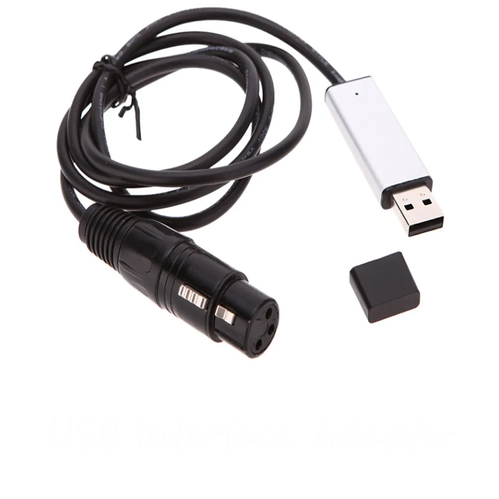 USB к DMX кабель адаптера интерфейса 106 см Длина сценический свет ПК DMX512 контроллер