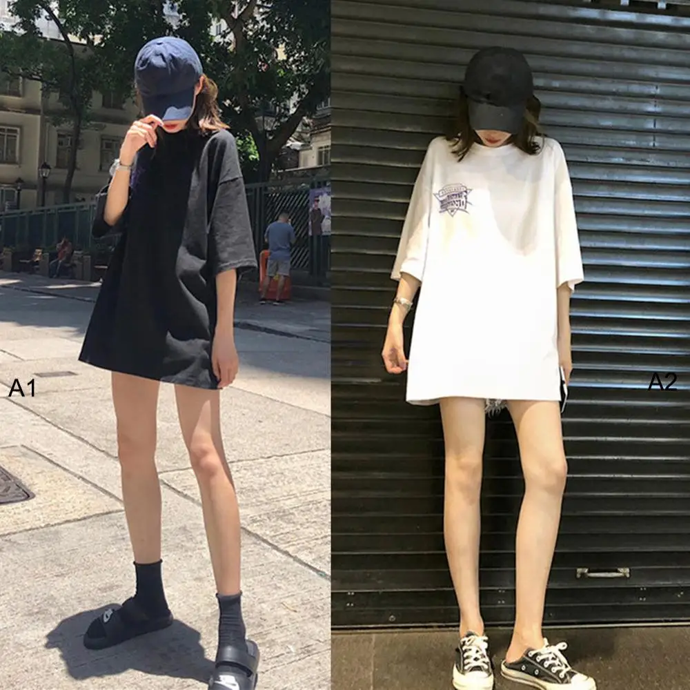 M XXL женская футболка 2020 Harajuku с коротким рукавом изображением мультгероев Детская