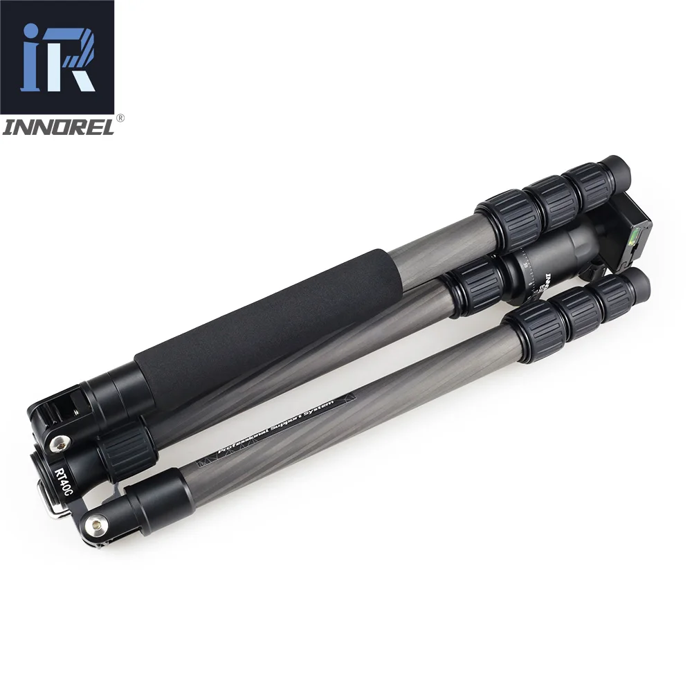 RT40C Professional Carbon Fiber tripod for digital dslr camera light weight stand high quality trip