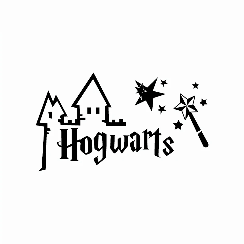 Classic-Movie-Harry-Potter-Hogwarts-Magic-Wand-Cut-Vinyl-Wall-Sticker-Decal