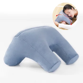 

27*25*12cm PP Cotton Memory Office Noon Nap Pillow Breathable Desk Sleep Cushion Slow Rebound Free Hands Travel Pillow Neck