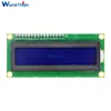 Écran rétro-éclairage bleu IIC I2C TWI SPI Interface série 1602 16X2 16x2 caractères carte de Module LCD numérique 5V pour Arduino ► Photo 3/6