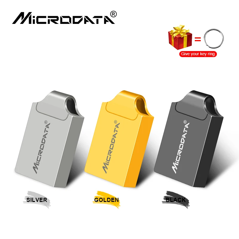 Супер мини USB флеш накопитель 8 ГБ 16 32 64 Гб Серебряная Карта памяти ручка диск с