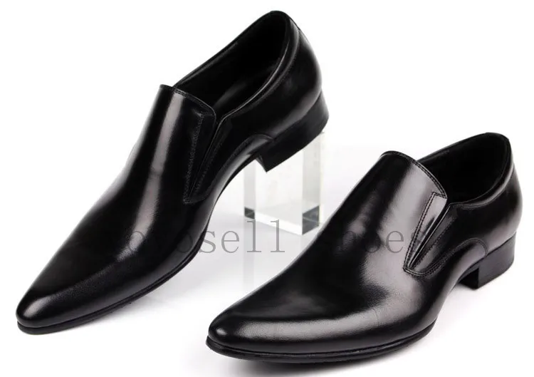 Sapatos Sociais Masculinos 2017 Brand Black Mens Office Shoes Sapatos Sociais Masculinos 2017 Brand Black Mens Office Shoes Pointed Toe Genuine Leather Dress Bussiness Oxfords In Women S Flats From On