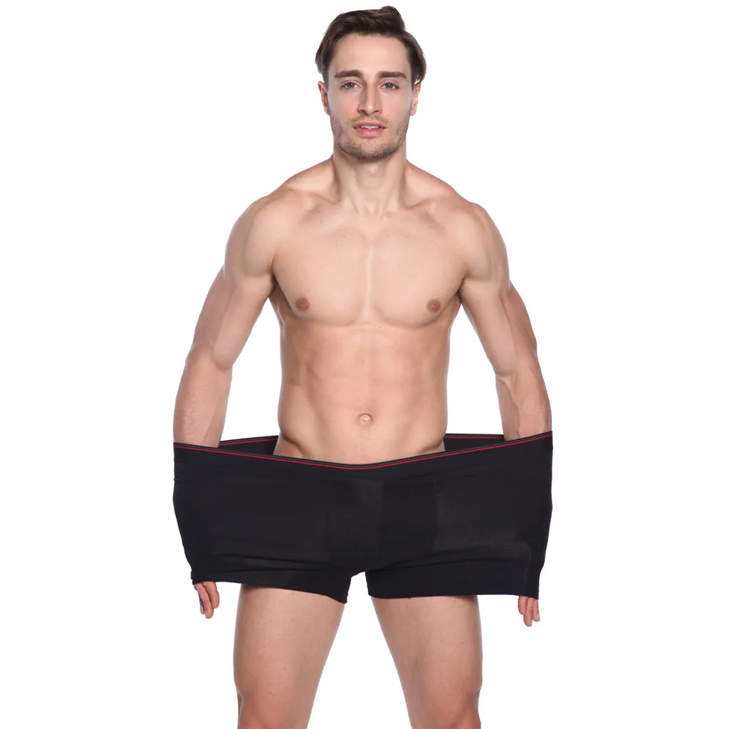 

2019 NEW Мужское нижнее белье Men's Summer Large Size Cotton Panties Boxer Wholesale Free shipping A4
