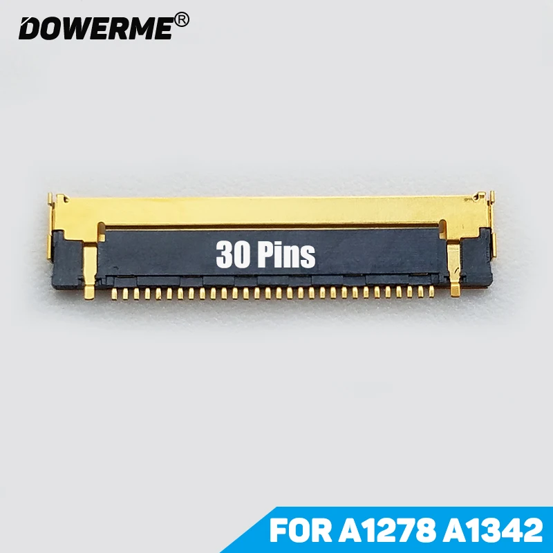 

10Pcs/lot Original New 30 Pins LCD LED LVDS Flex Cable Connector For Macbook Pro A1278 A1342 2008-2012 13''