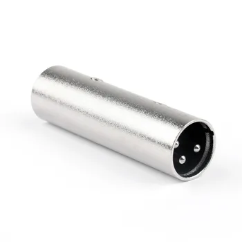

Areyourshop 3Pin XLR Male To XLR Male MIC Microphone Power For Adapter Plug Connector