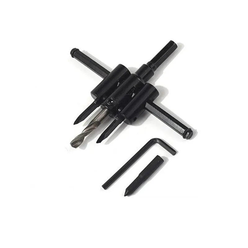 30mm-300mm woodworking drill bit Adjustable aircraft Circle Hole saw Carpentry Opener alloy Milling