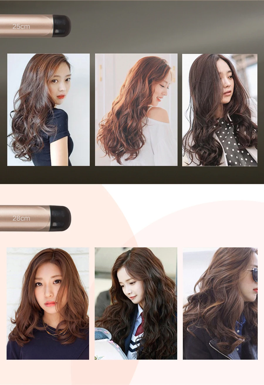 Varinha de Curling Ferramentas de Cabelo de Ondulação Rolos de Cabelo Elétrica com Eua Garantido Qualidade Ferro Populares Curlers ue uk Plug Ikv 15 ferramentas de cabelo de ondulação Populares curlers