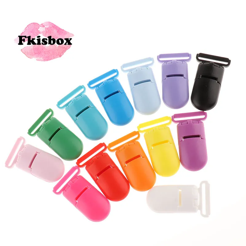 Fkisbox пластиковые детские зажимы для соски 10 шт. DIY искусственные прорезыватели