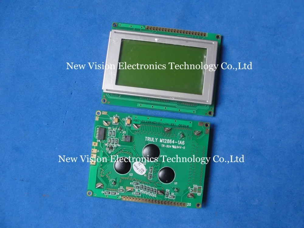 

M12864-1A6 MSC-G12864DYSY-1N 12864A-TC Brand New LCD module