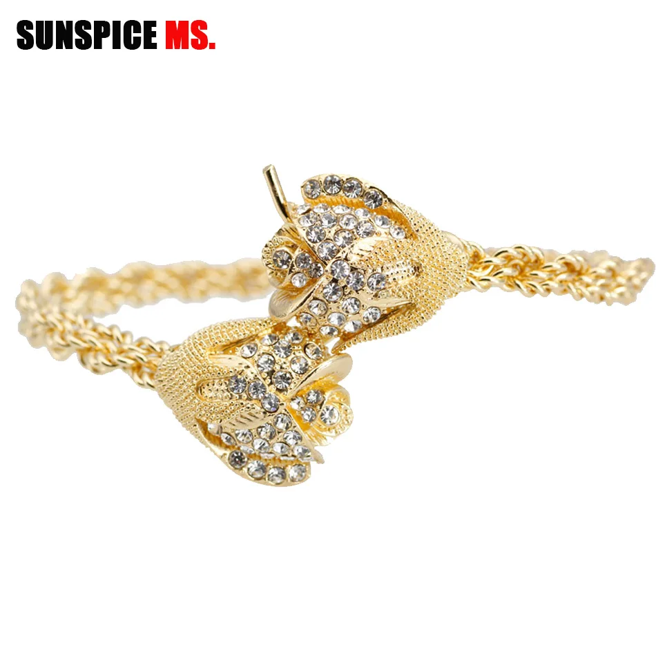 SUNSPICE-MS индийские женские ножной браслет, металлический круг, этнические свадебные украшения, бижутерия для ног, цветочный дизайн, большие размеры, свадебные подарки
