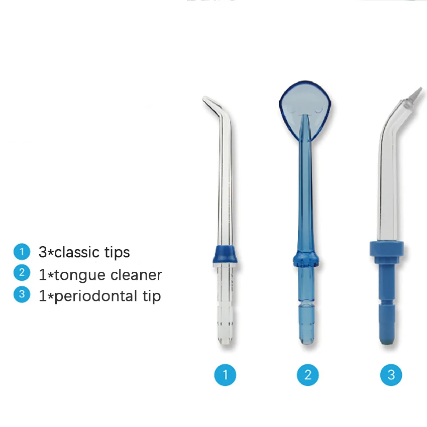 Ирригатор для полости рта водный Флоссер с 5 струйными наконечниками зубная вода Флоссер гигиена полости рта чистота и массаж чистка зубов