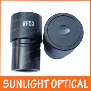 

WF5X Field of View 20mm Lab School Student Use Wide Angle Stereo Biological Microscope Eyepiece Lens with Mounting Size 30mm