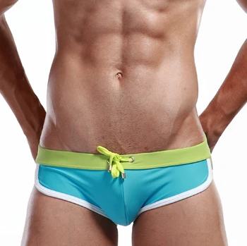 

Summer Swimsuit Swimwear Men Swimming Brief Swim Suit Pool Man Bath Shorts Low Rise Beach Gay Bikini Bathing Suits Brand Quality