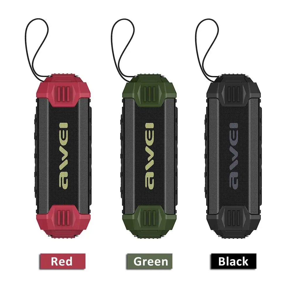 

Original Awei HIFI Stereo High Quality Sound With Power Bank Function Y280 Outdoor IPX4 Waterproof Wireless Bluetooth Speaker