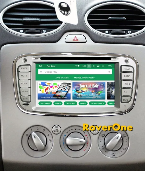 Для Ford для Focus 2 Mondeo Kuga S max C Android 8 0 автомобильный мультимедийный плеер Din gps радио