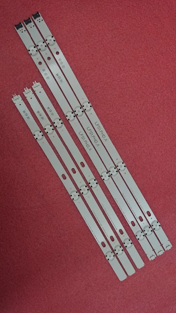 Novo Kit 6 PCS tira retroiluminação LED