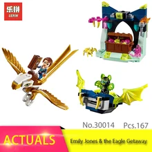 LEPIN 30014 230 pcs Série Elfos A Emboscada Naida & A Tartaruga de Água Modelo Bloco de Construção de Tijolos Brinquedos Para As Crianças presente 41190