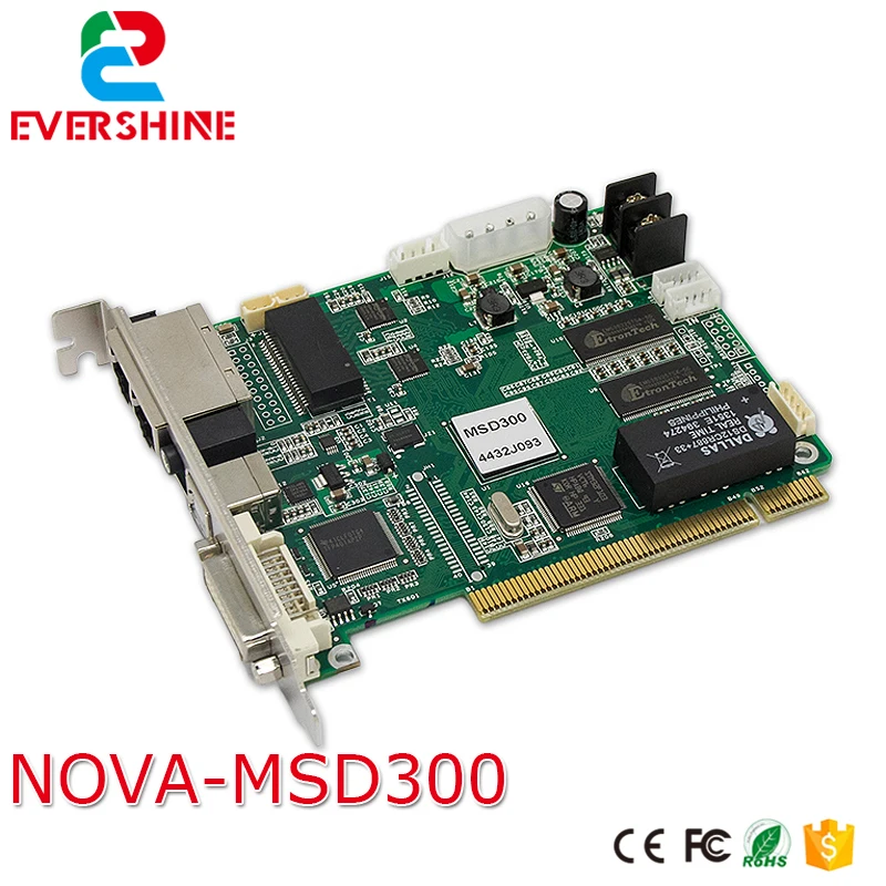 

Nova M3 MSD300 LED Display Sending Card , Full Color LED Video Display Synchronous Novastar MSD300 Sending Card
