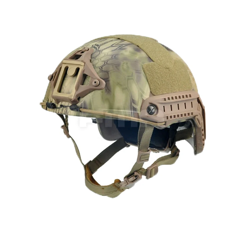 Army Tactical FAST Ballistic High Cut XP Helmet ABS Plastic Night Vision Mounting System For