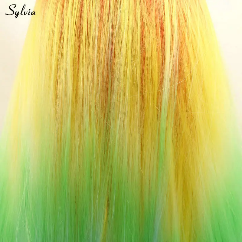 colorful long hair  (5)