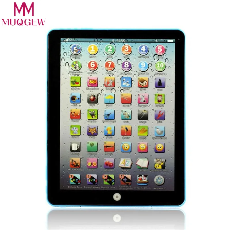 

Russian Computer Learning Education Machine Tablet Toy Gift For Kid BU 2018 New Change Language Children Learning Machine