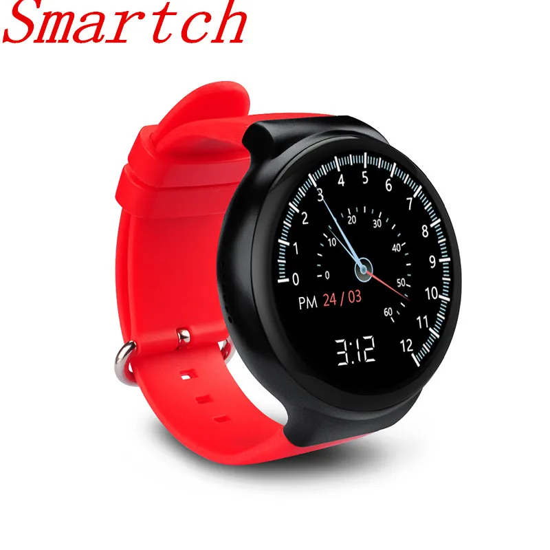 

Smartch Smart Watch I4 Waterproof Full Circular AMOLED Screen Support WiFi Video GPS MIC SIM Heart Rate Monitor Alarm Clock For