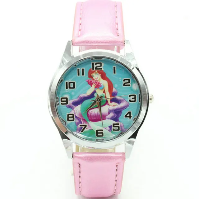 Free Shipping Princess Ariel Little Mermaid Gilr Child FASHION Wrist Quartz Watc Free Shipping Princess Ariel Little Mermaid Gilr Child FASHION Wrist Quartz Watc
