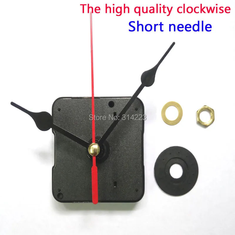 

Wholesale 100 set Fashion style Quartz Clock Movement for Clock Mechanism Repair DIY clock parts accessories shaft 12mm JX023