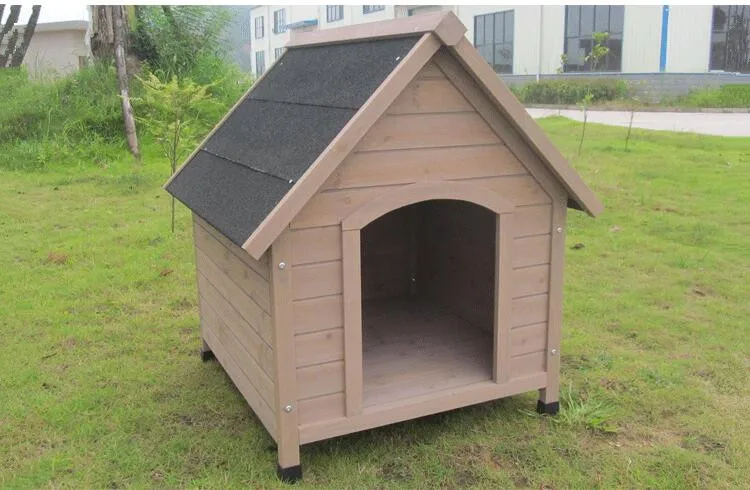 Уличная однотонная деревянная Водонепроницаемая клетка для собак товары для собак распутывание и мытье, сохраняющая тепло комнатный маленький и средний курятник