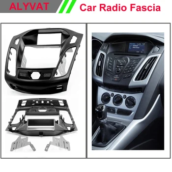 

Car DVD stereo facia surround install trim fit 2-DIN dash kit for FORD Focus III, C-Max ;Kuga;Escape (with 3.5" display)