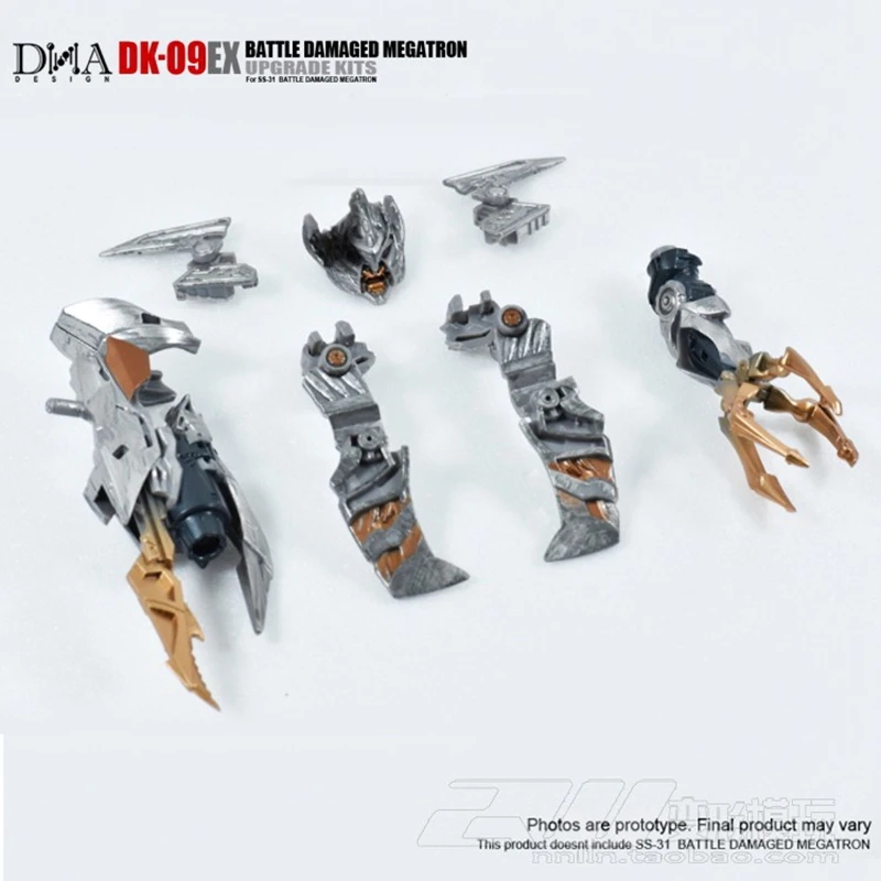 

Transformation DNA DK-09EX battle version SS31 Megat LV day accessories set PVC Figure Model Dolls Toys Figurals