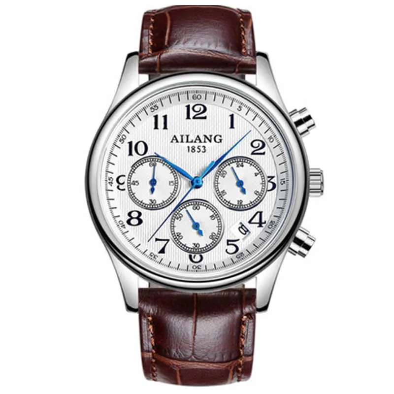 

Alarm Chronograph Sport 2017 AILANG Man To Man Watches Top Brand fashion Quartz Watch Alarm Clock Male Military