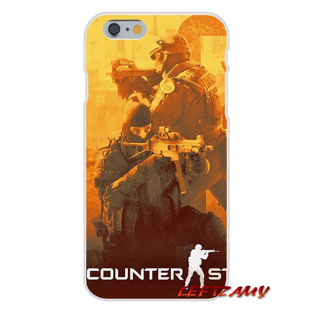 Для iPhone X XR XS MAX 4 4S 5 5S 5C SE 6 6S 7 8 Plus ipod touch Counter Strike Global offension csgo cs go силиконовый чехол