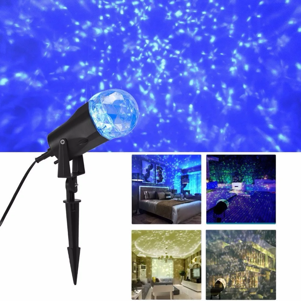ZINUO Free Shipping Outdoor LED Projector Light Kaleidoscope Lamp 2